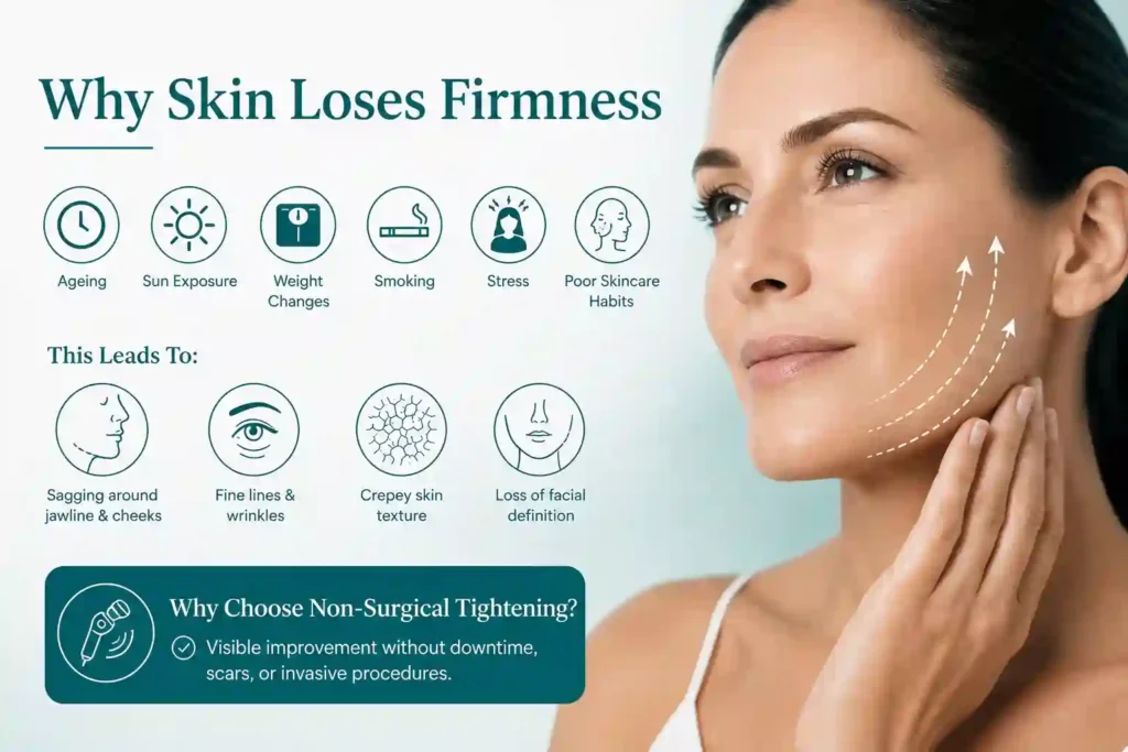 What Makes Skin Lose Firmness and Why Do People Seek Non-Surgical Tightening Bradford on Avon?